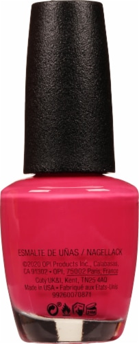 OPI Charged Up Cherry Nail Lacquer Perspective: back