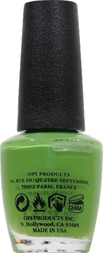 OPI I'm So Swamped Nail Polish Perspective: back