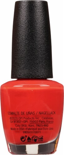 Opi A Red-Vivial City Nail Polish Perspective: back