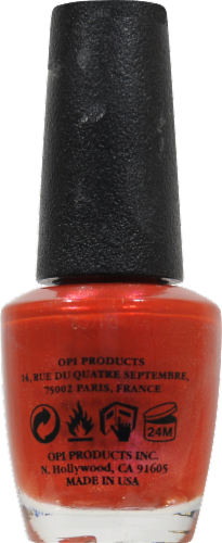 OPI Gimme a Lido Kiss Nail Lacquer Perspective: back