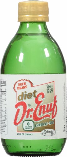 Dr Enuf Diet Soda Perspective: back