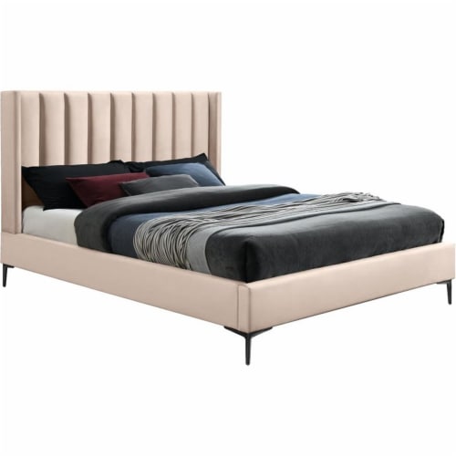 Meridian Furniture Nadia Velvet King Bed Meridian Furniture Nadia Velvet King Bed