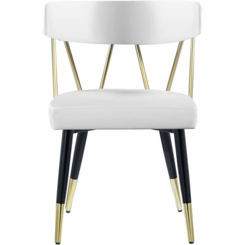 Meridian Furniture Rheingold Faux Leather Dining Chair