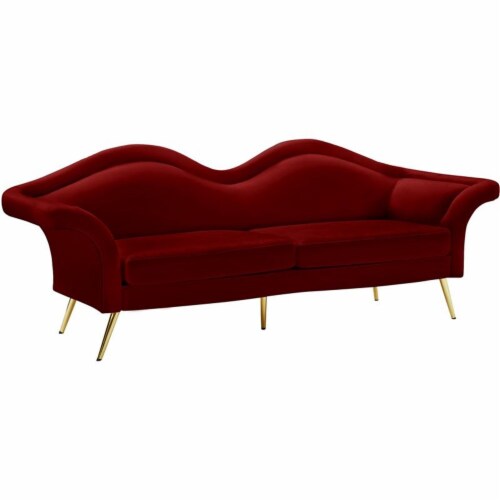 Meridian Furniture Lips Velvet Sofa Meridian Furniture Lips Velvet Sofa