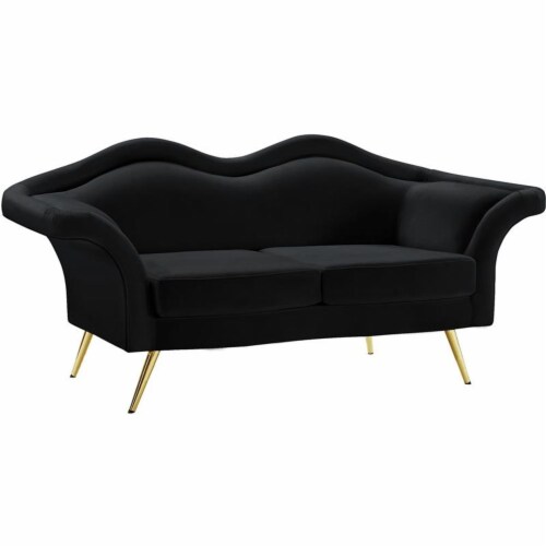 Meridian Furniture Lips Velvet Loveseat Meridian Furniture Lips Velvet Loveseat