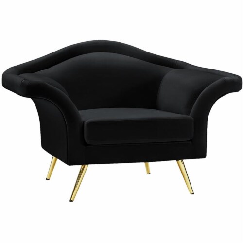 Meridian Furniture Lips Velvet Chair Meridian Furniture Lips Velvet Chair