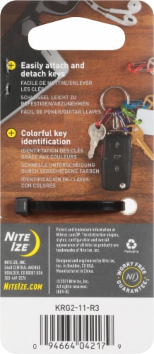 Nite Ize® S-Biner® Key Ring™ Perspective: back