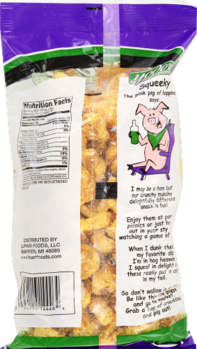 Yoder's Original Flavor Soft Style Pork Cracklins Perspective: back