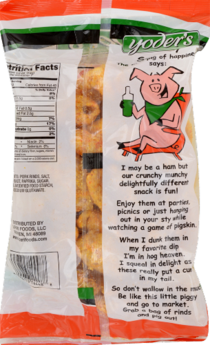 Yoder's BBQ Pork Rinds Perspective: back