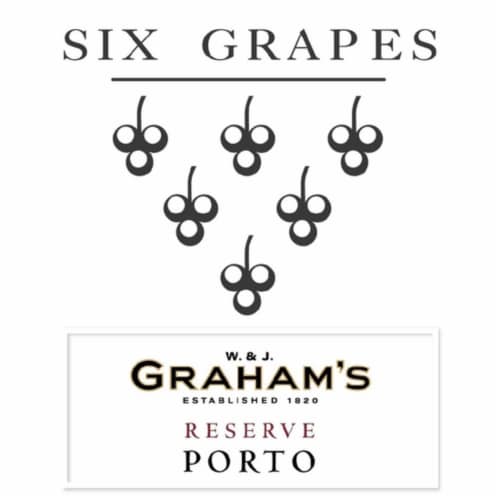 Graham's Six Grapes Reserve Portugal Port Red Wine Perspective: back