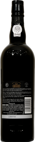 Wj Grahams Late Bottled Vintage Port Perspective: back