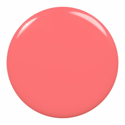 Essie Salon-Quality Vegan Nail Polish Peach Side Babe Perspective: back