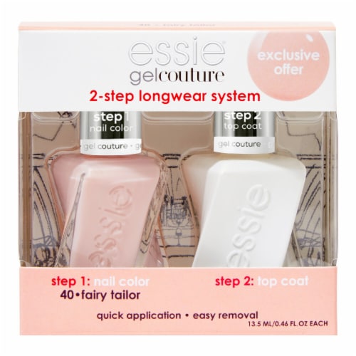 Essie Gel Couture 40 Nail Polish Kit - Fairy Tailor Perspective: back