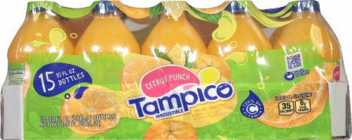 Tampico® Citrus Punch Bottles Perspective: back