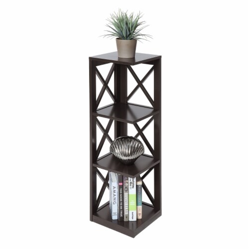 Oxford 3 tier clearance corner bookcase