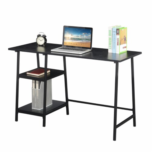 Designs2Go Trestle Wood Metal Desk with Removable Shelves, 1 Kroger