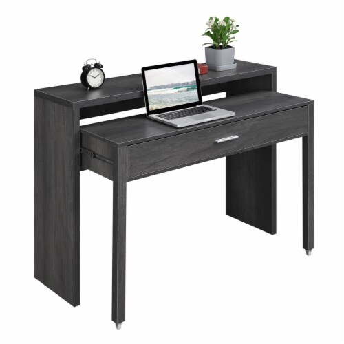 Sliding clearance desk drawer
