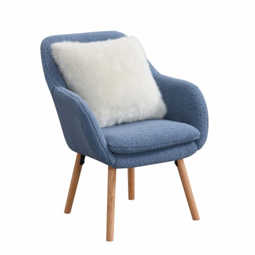 Take A Seat Charlotte Sherpa Accent Chair Perspective: back