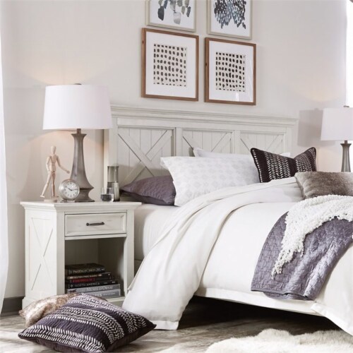 Off white sales queen headboard