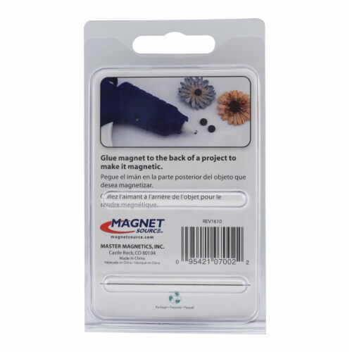 Magnet Source™ Ceramic Disc Magnets Perspective: back
