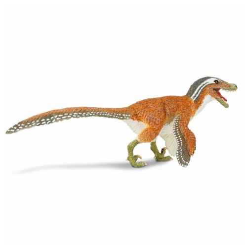 Feathered Velociraptor Toy Perspective: back