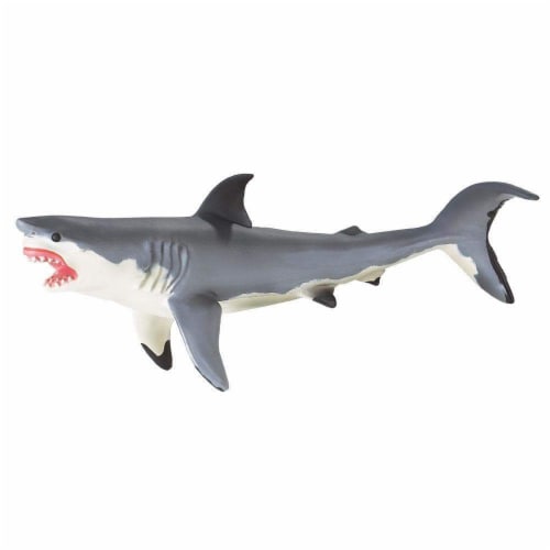Great White Shark Toy Perspective: back