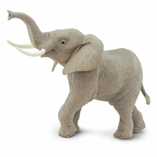 African Elephant Toy Perspective: back
