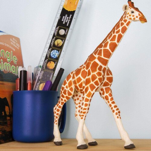 Reticulated Giraffe Toy Perspective: back