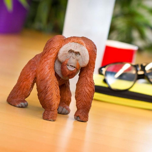 Bornean Orangutan Toy Perspective: back