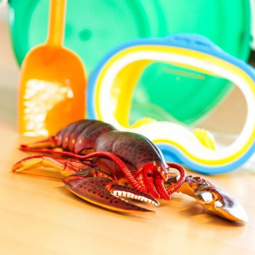 Safari Ltd®  Maine Lobster, Toy Figurine Perspective: back