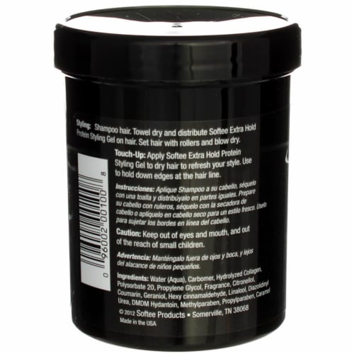 Softee Dark Protein Gel Extra Hold Perspective: back