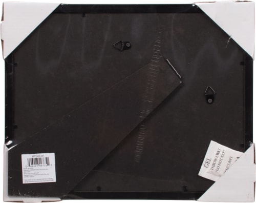 Malden Document Frame - Black/Silver Perspective: back