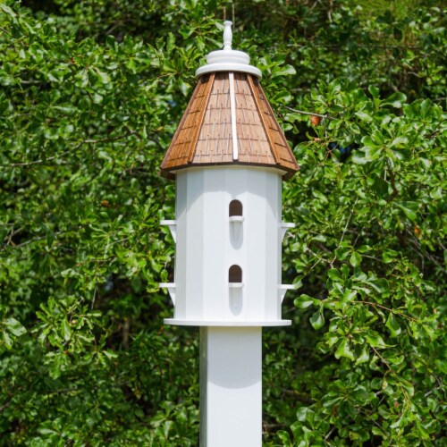 Castaway Two-Tiered Bird House Perspective: back