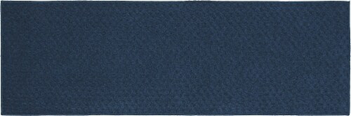 Garland Town Square Floor Runner - Navy Perspective: back