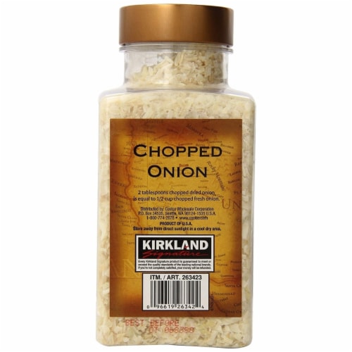 Kirkland Signature Chopped Onion, 11.7 oz Perspective: back