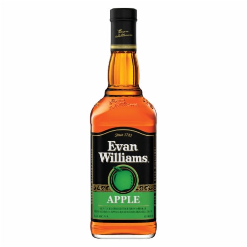 Evan Williams Apple Whiskey Liqueur Perspective: back