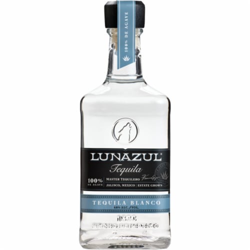 Lunazul Tequila Blanco Perspective: back