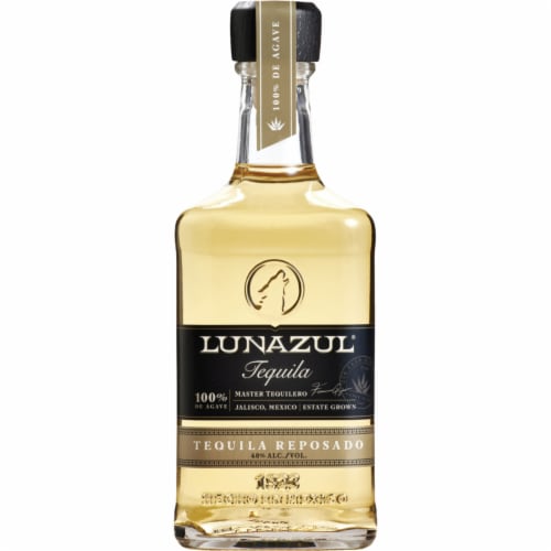 Lunazul Tequila Reposado Perspective: back
