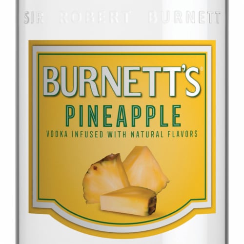 Burnett's Pineapple Vodka Perspective: back