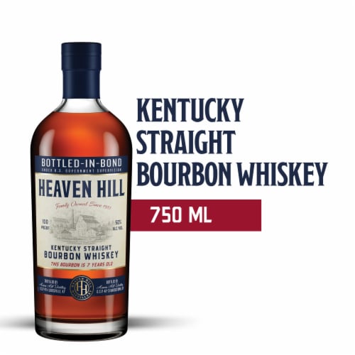 Heaven Hill Bottled-In-Bond Bourbon Perspective: back