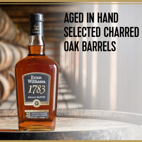 Evan Williams 1783 Bourbon Perspective: back