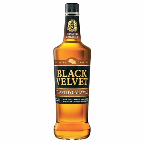 Black Velvet Toasted Caramel Canadian Whisky Perspective: back