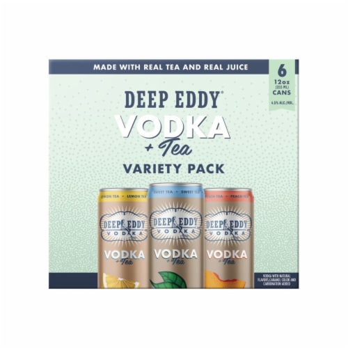 Deep Eddy Vodka + Tea Variety Pack Perspective: back