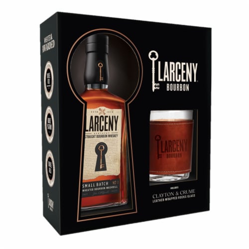 Larceny Aged 6 Years Small Batch Kentucky Straight Bourbon Whiskey Perspective: back