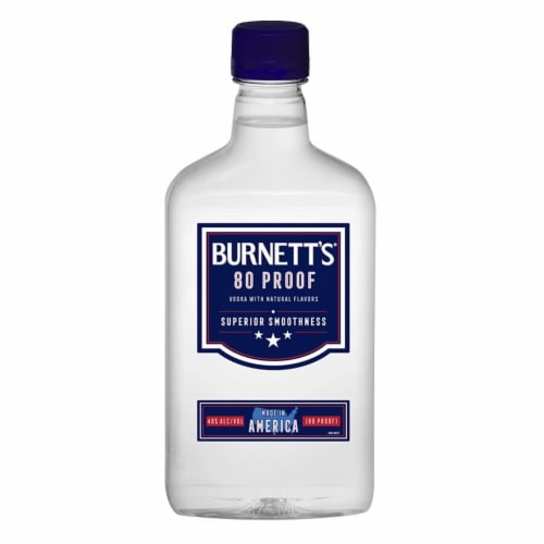 Burnett's Vodka Perspective: back