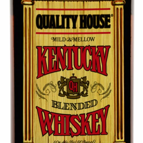 Quality House Kentucky Blended American Whiskey Perspective: back