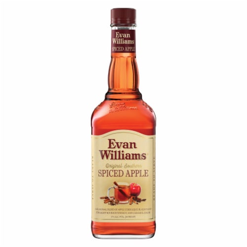 Evan Williams Kentucky Cider Apple Whiskey Liqueur Perspective: back