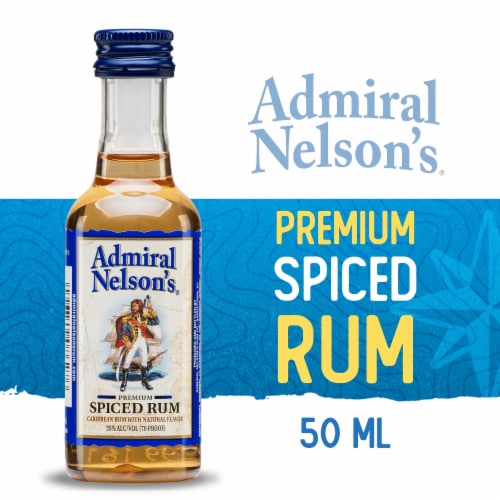 Admiral Nelson's® Premium Spiced Rum Perspective: back
