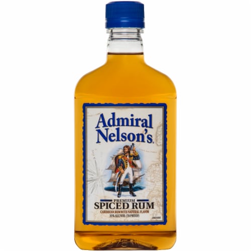 Admiral Nelson's Spiced Rum Perspective: back