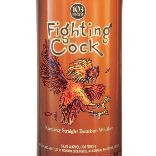 Fighting Cock Aged 6 Years Kentucky Straight Bourbon Whiskey